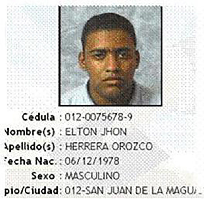 identificación de persona llamada elton jhon