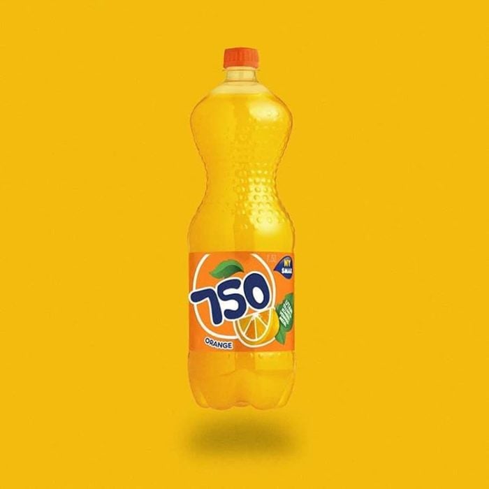 envase de fanta rediseñado para que diga cuantas calorías tiene