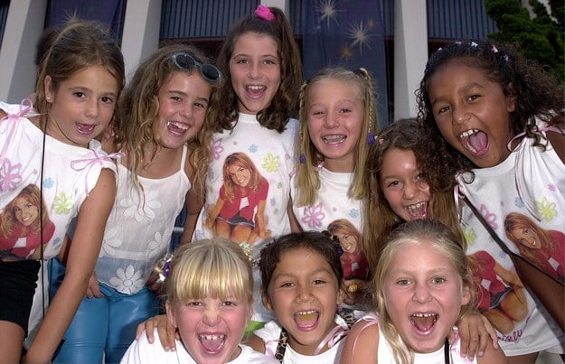Britney Spears fans 2000 niñas camisetas 