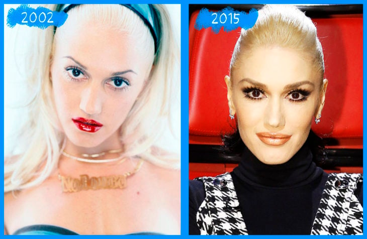 gwen stefani 2016 y 2002