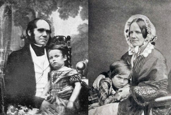 Charles Darwin y Emma Wedgwood