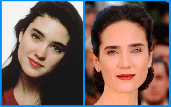 jennifer connely antes y después de la cirugía