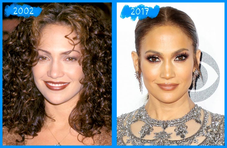 jennifer lopez 2001 y 2017