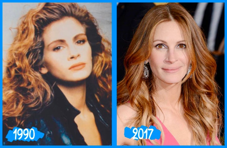  Julia Roberts antes y después