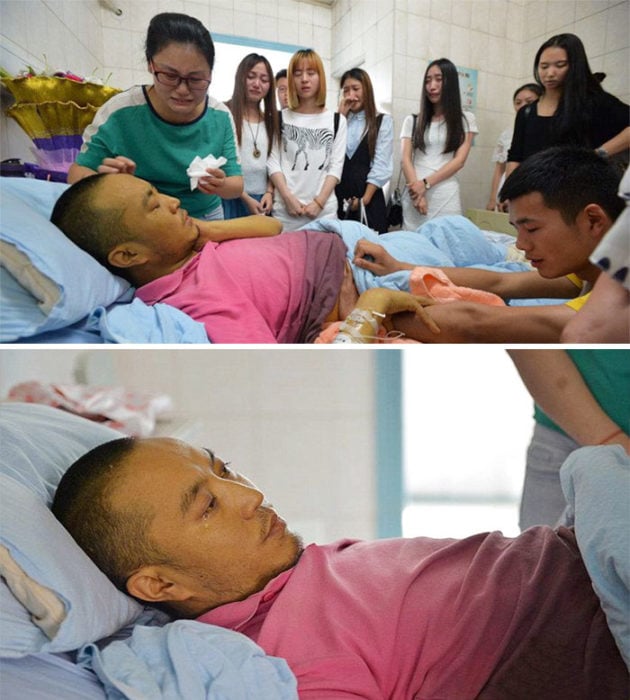 Maestro de música le da la última clase a sus alumnos desde el hospital