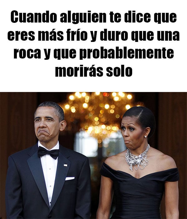 obama y michel gesto meme