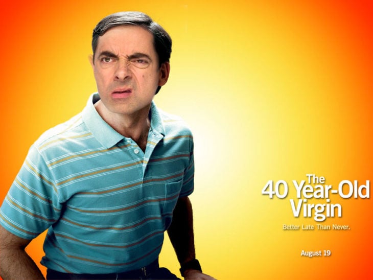 mr bean photoshop guerra virgen a los 40