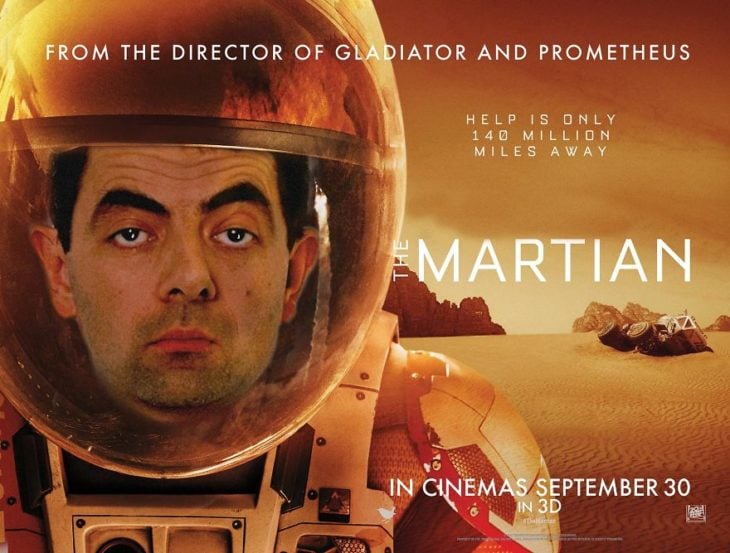 martian mr bean mr bean guerra de photoshop