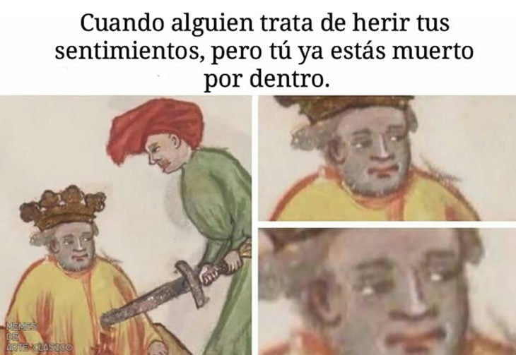 meme muerto por dentro