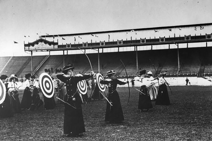  Mujeres en tiro de arco en las olimpiadas de 1908
