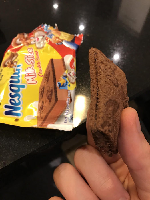 chocolate nesquik expectativa versus realidad