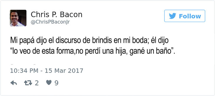 tuit graciosos sobre boda