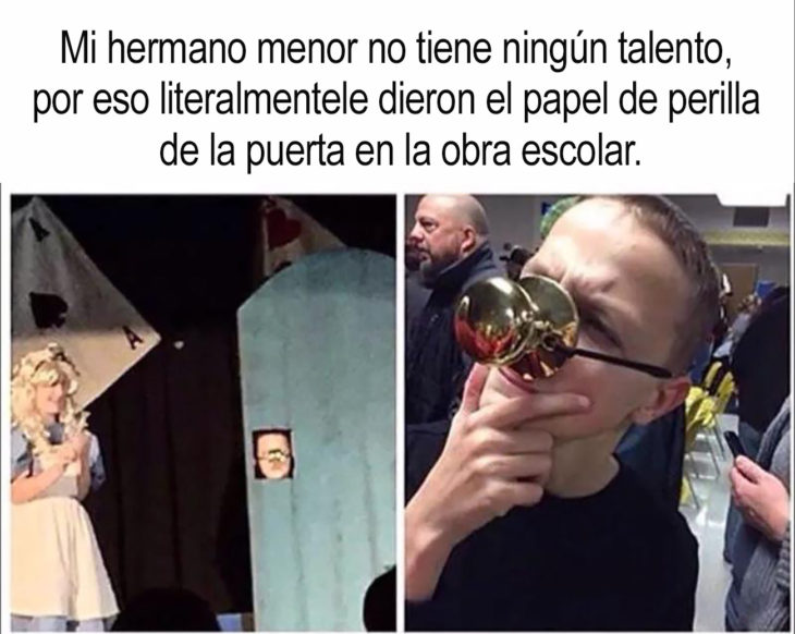 chico que interpretó a una perilla