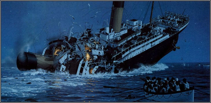 hundimiento del titanic