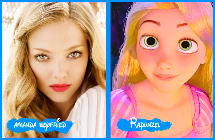 amanda seyfried y rapunzel