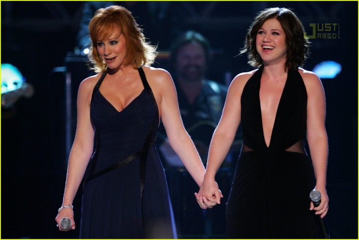 reba McEntire y Kelly Clarkson