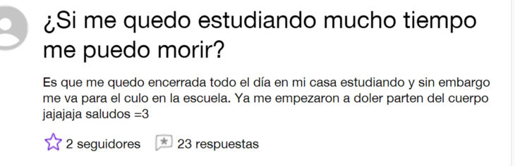 pregunta yahoo