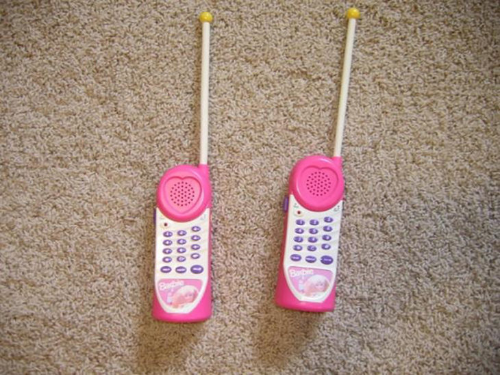 walkie talkies de barbie