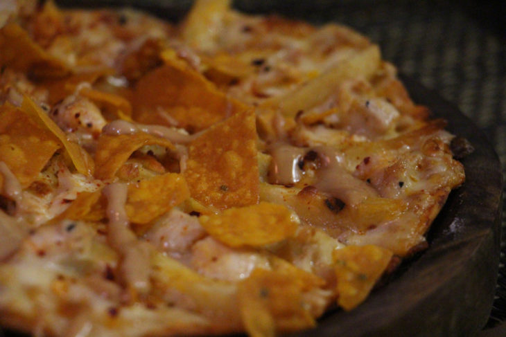 5 pizzas locas papas y nachos