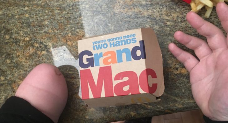 grand mac necesitarás las dos manos