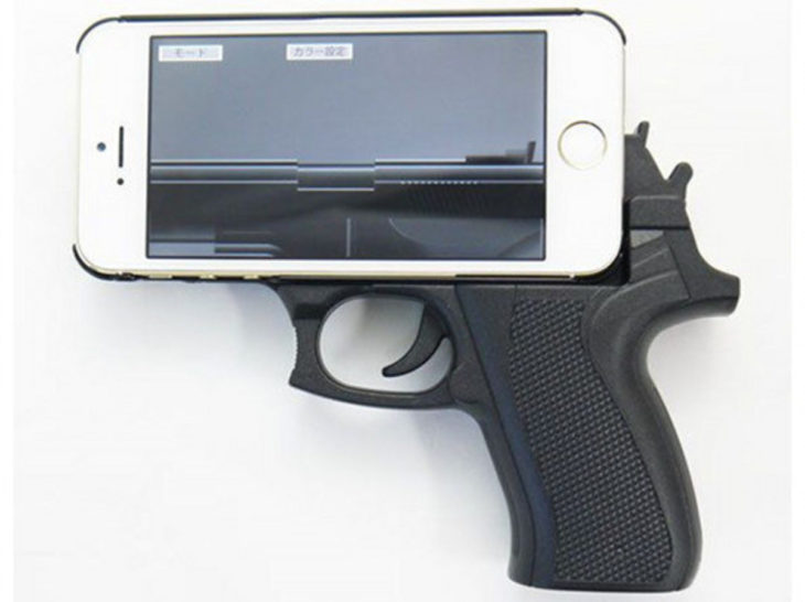 carcasa iphone pistola