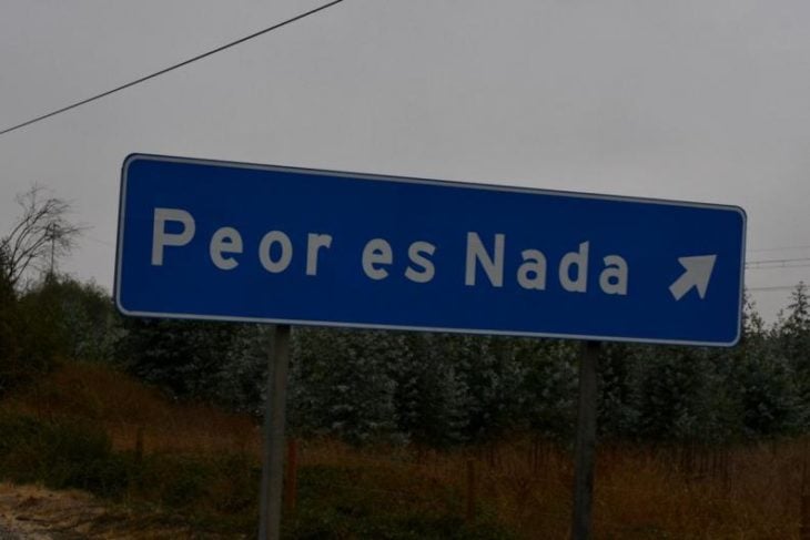 Lugares con nombres graciosos - peor es nada