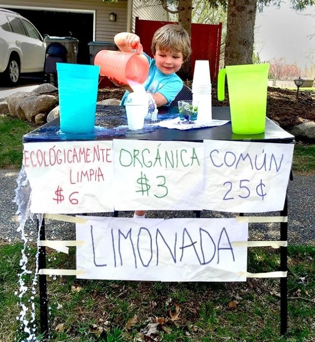 cosas de niños - limonada organica 