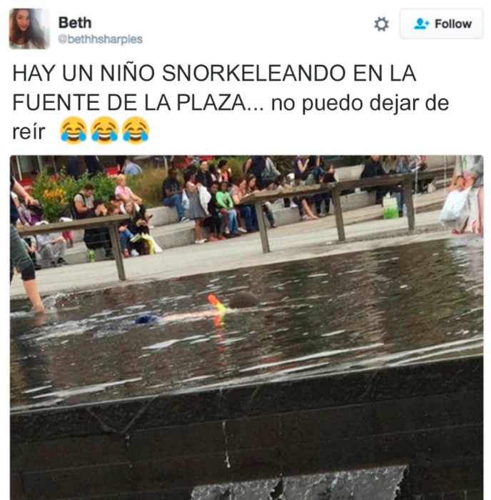 cosas de niños - niño snorkeleando 