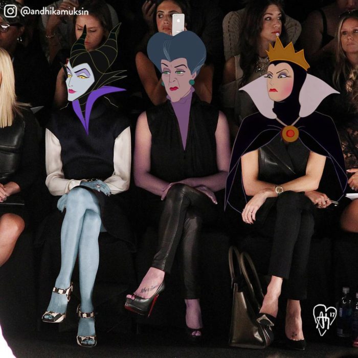 Las villanas de Disney en la semana de la moda
