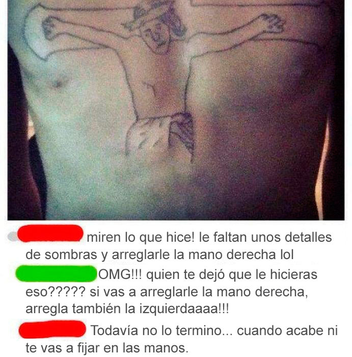 Fails tatuajes - dibujo feo 