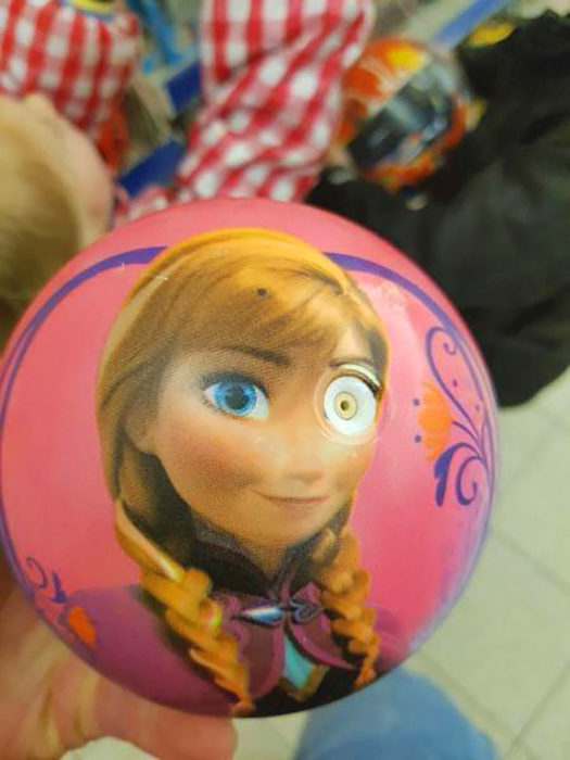 balón de anna de frozen