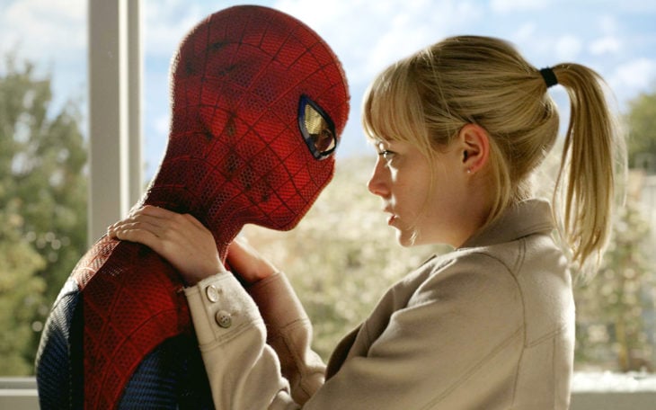 spiderman y emma stone