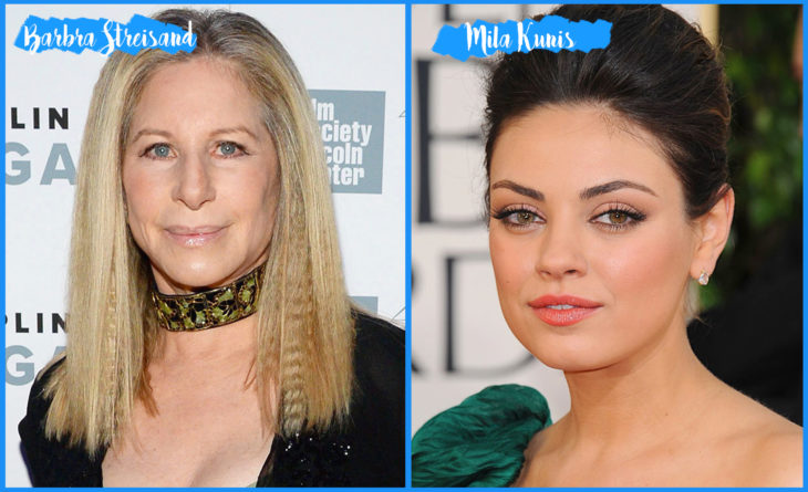 Barbra Streisand y Mila Kunis