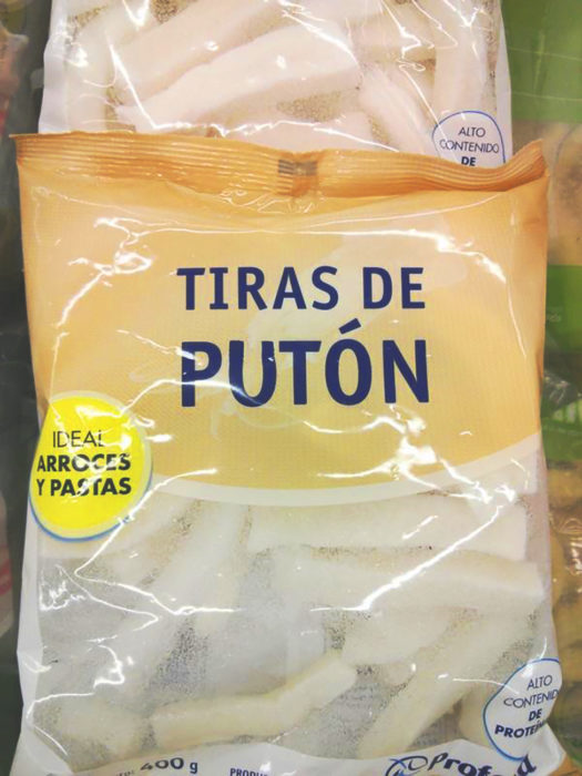 paquete de tiras de putón