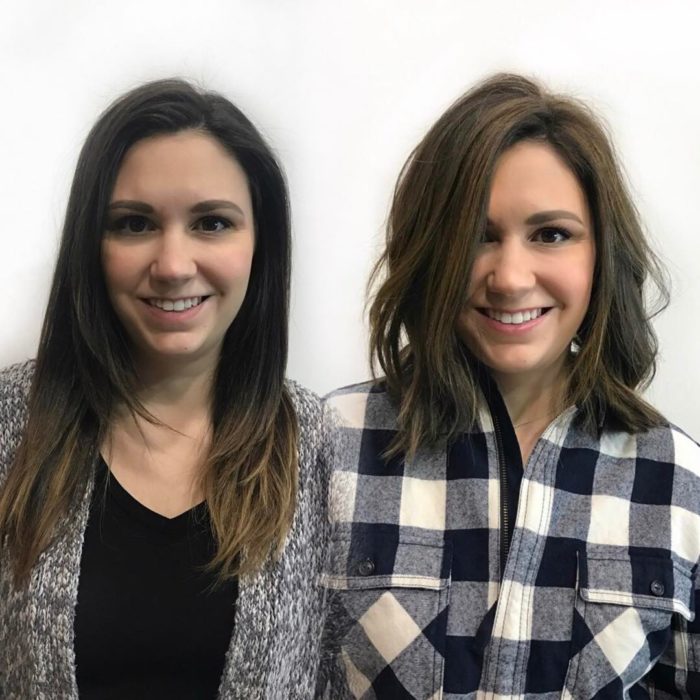 cambio de look chica cabello corto antes y después