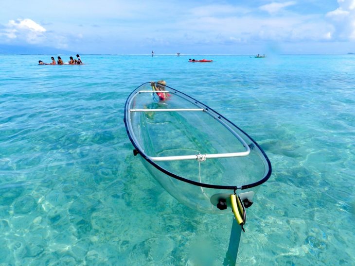 canoa trasparente