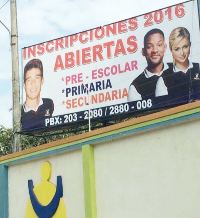 anuncio de preparatoria con celebridades