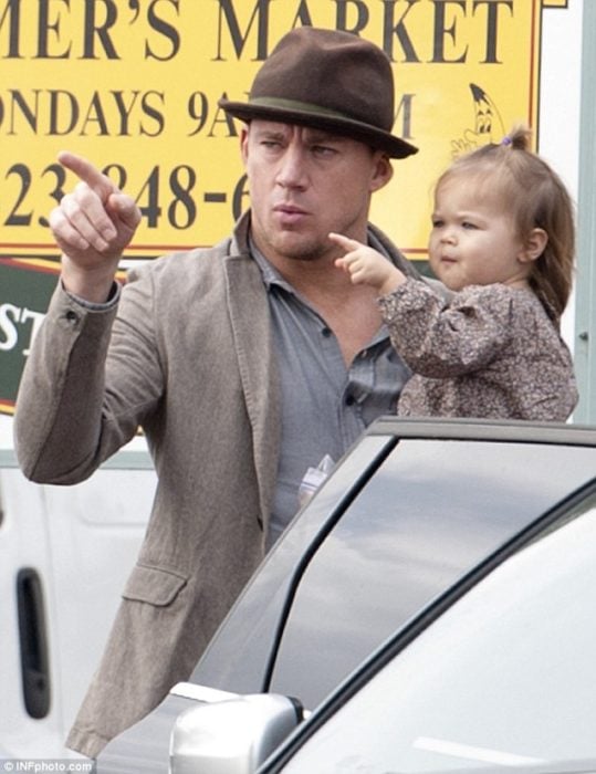 channing tatum con su hija