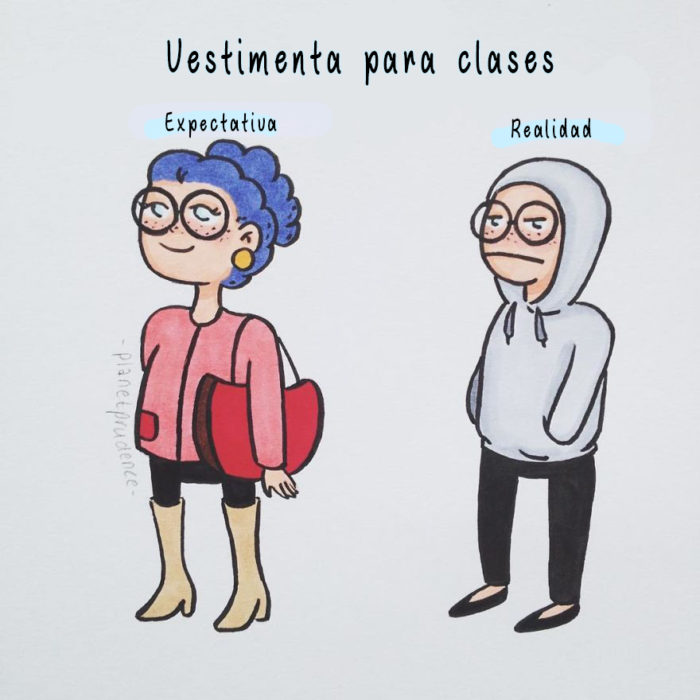 vestimenta para clases