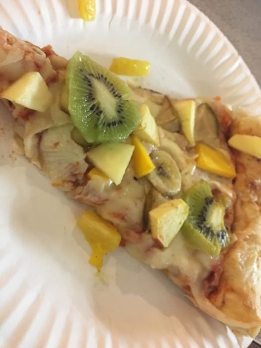 pizza de kiwi