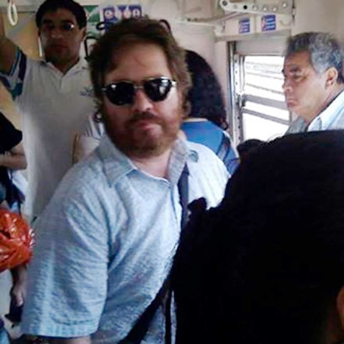 zach galifianakis en el transporte público