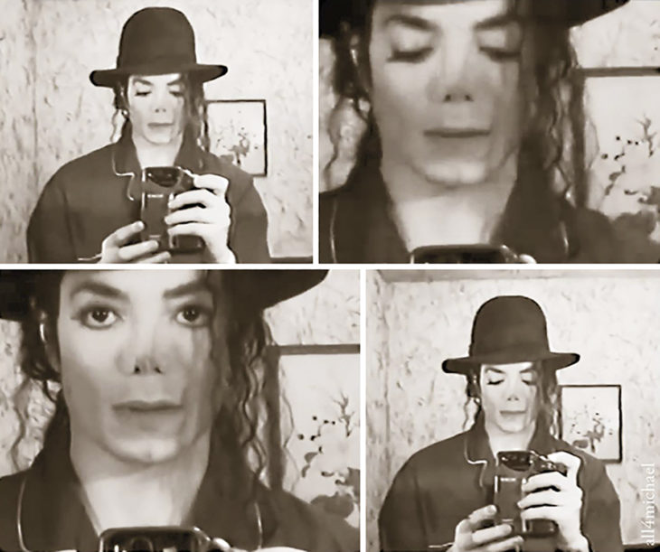 selfie de michael jackson 1996