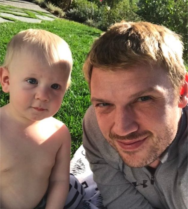 nick carter co su hijo