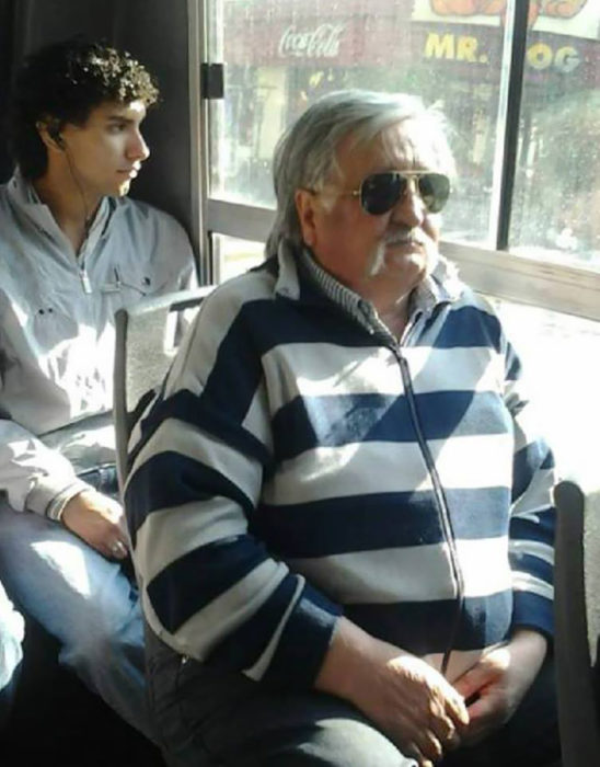 Pepe Mujica en el transporte público