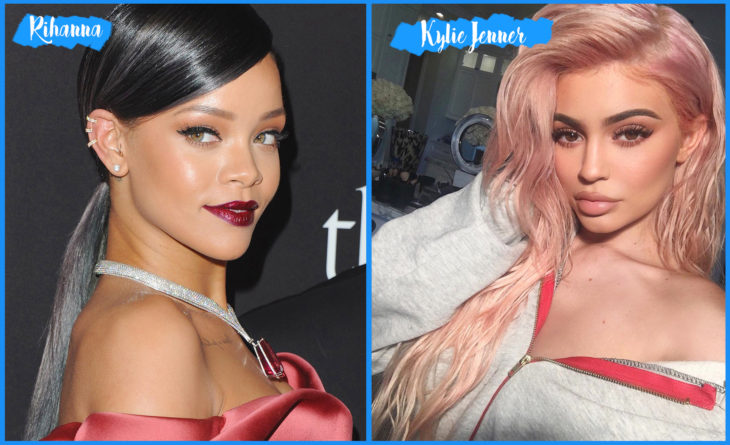 Rihanna y Kylie Jenner