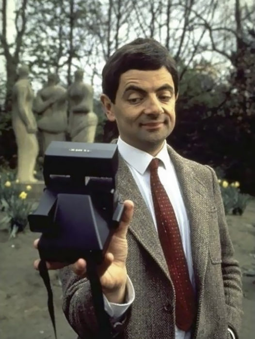 selfie de mister bean