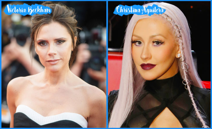 Victoria Beckham y Christina Aguilera