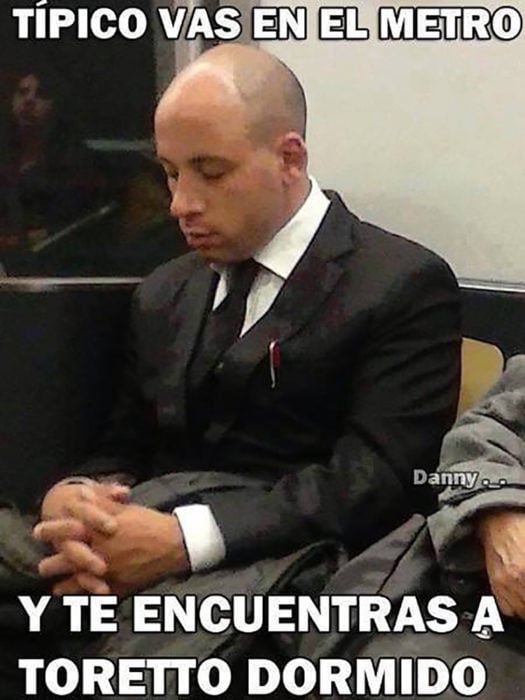 Vin Diesel en el transporte público