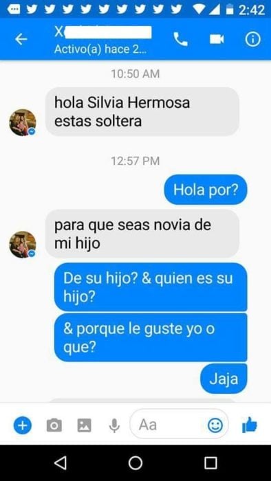 Inbox mamá le busca novio a su hijo