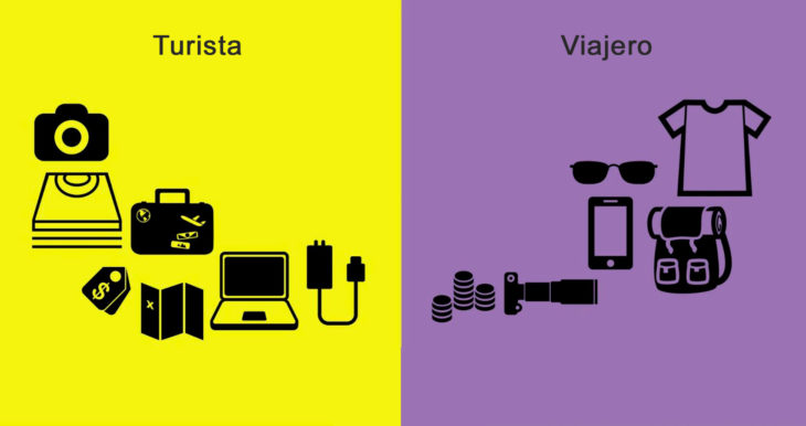 diferencia viajero y turistas gadgets